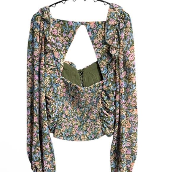 Free People Floral Top - Picture 2 of 7